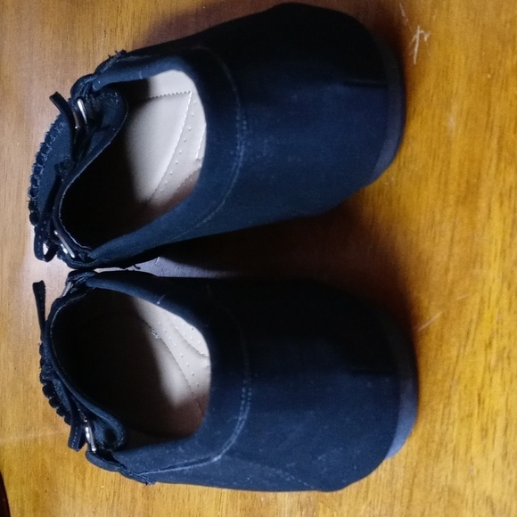 Forever Comfort size 10 black suede shoe. NWOT - Picture 7 of 9